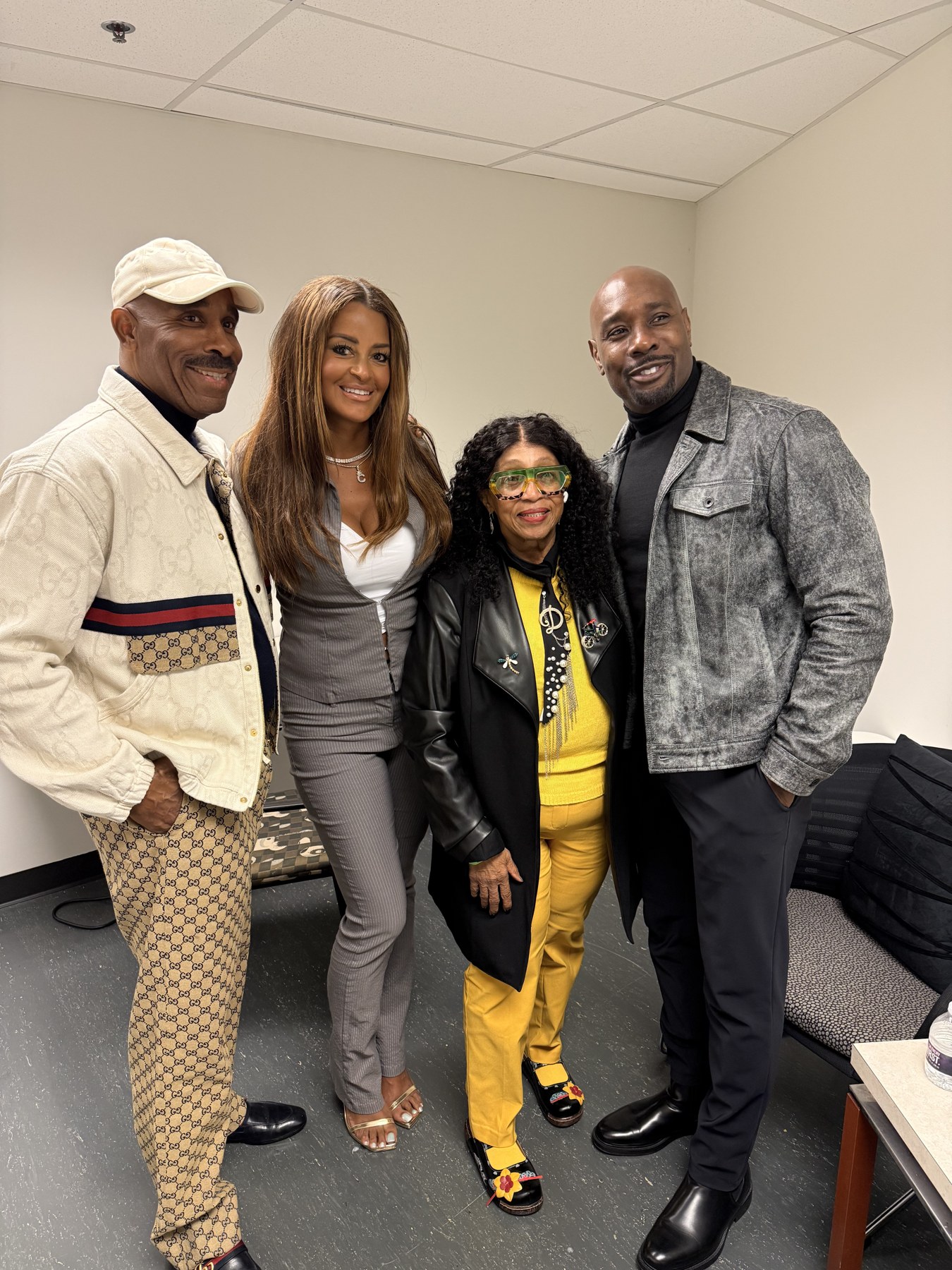 Claudia Jordan, Actress and TV Personality; Dina Harris; Morris Chestnut, Actor.